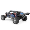 Kép 7/20 - Wltoys 124018 1/12 2,4 GHz 60 km/h terepjáró drift autó RTR 4WD alumíniumötvözet alvázzal, cinkötvözet hajtóművel - 1 akkumulátor