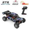 Kép 10/20 - Wltoys 124018 1/12 2,4 GHz 60 km/h terepjáró drift autó RTR 4WD alumíniumötvözet alvázzal, cinkötvözet hajtóművel - 1 akkumulátor