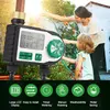 Kép 4/15 - Digitális intelligens programozott öntözési időzítő 2 tömlőcsatlakozós öntözésvezérlővel gyepszőnyeghez, udvari üvegházhoz - Zöld