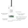 Kép 6/10 - 2,4 hüvelykes vezetéknélküli feszültségmérő árammérő Voltmérő kulométer valós idejű akkumulátor monitor - Vízálló burkolat nélkül