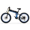 Kép 7/20 - BEZIOR-X PLUS 1500W összecsukható elektromos kerékpár - Fekete-kék