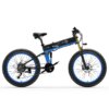 Kép 12/20 - BEZIOR-X PLUS 1500W összecsukható elektromos kerékpár - Fekete-kék