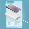 Kép 11/20 - ROMOSS Sense 8+ Power Bank 30000mAh QC PD 3.0 hordozható külső gyorstöltő - Fehér