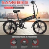 Kép 3/20 - Samebike 20LVXD30-II elektromos kerékpár 48V 350W 10AH akkumulátor Max sebesség 25km/h - Fehér