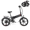 Kép 16/20 - Samebike 20LVXD30-II elektromos kerékpár 48V 350W 10AH akkumulátor Max sebesség 25km/h - Fekete