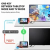 Kép 6/10 - TV-dokkoló Nintendo Switchhez / OLED hordozható TV 1000 Mbs LAN-porttal/4K HD-adapterrel