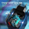 Kép 7/11 - TE-Q820 Quick Charge 3.0+2.1A USB fali töltő 28W kétportos gyorstöltő adapter többszörös védelem - Fehér