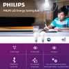 Kép 7/7 - PHILIPS LED energiatakarékos izzó E27 3,5 W meleg fény 6500K Színhőmérséklet 220V