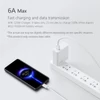 Kép 5/6 - Xiaomi USB Type C töltő- és adatkábel 6A szupergyors, tartós TPE USB-A USB-C, Xiaomi/Samsung/Huawei kompatibilis (1m) - Fehér