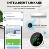 Kép 11/16 - Tuya intelligens Wifi hőmérséklet páratartalom érzékelők APP távfelügyeleti monitor otthoni kapcsolathoz