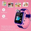 Kép 9/12 - Q12 Kids Smart Watch IP67 Vízálló SIM-kártya hívás Gyermek telefonóra - Kék