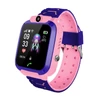 Kép 1/12 - Q12 Kids Smart Watch IP67 Vízálló SIM-kártya hívás Gyermek telefonóra - Pink