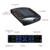 Kép 11/14 - Vezeték nélküli napelemes TPMS gumiabroncsnyomás-figyelő rendszer 6 külső érzékelővel 4-6 gumiabroncshoz