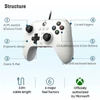 Kép 18/20 - 8Bitdo Orion vezetékes vezérlő, Microsoft által engedélyezett Xbox sorozat fogantyúja PC-játékokhoz - Fekete