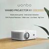 Kép 7/20 - Wanbo X1 OSD projektor 1080P LCD tiszta vetítésű házimozi - Fehér