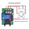 Kép 7/10 - KKmoon DC 6~80V feszültségfigyelő relé időkésleltetett töltés kisütés vezérlő modul Túlfeszültség túlfeszültség védelem 4 üzemmóddal, feszültségszabályozás időzítővel