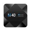 Kép 4/9 - H40 Android 10.0 Smart TV Box Allwinner H616 Négymagos UHD 4K médialejátszó 6K HDR10 H.265 VP9 2.4G & 5G WiFi BT4.1 100M LAN LCD kijelzős távirányító - 4GB + 32GB