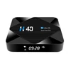 Kép 6/9 - H40 Android 10.0 Smart TV Box Allwinner H616 Négymagos UHD 4K médialejátszó 6K HDR10 H.265 VP9 2.4G & 5G WiFi BT4.1 100M LAN LCD kijelzős távirányító - 4GB + 32GB