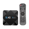 Kép 1/9 - H40 Android 10.0 Smart TV Box Allwinner H616 Négymagos UHD 4K médialejátszó 6K HDR10 H.265 VP9 2.4G & 5G WiFi BT4.1 100M LAN LCD kijelzős távirányító - 4GB + 32GB