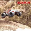 Kép 3/4 - HS18302 1/18 2,4 GHz Off Road Trucks 4WD 30KM/H Versenymászó távirányítós autó - Piros, 1 akkumulátor