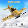 Kép 7/8 - WLtoys A250 RC siklórepülőgép 2,4 GHz-es 4 csatornás 6 tengelyes Gyro BF109 modell - Kék