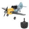 Kép 1/8 - WLtoys A250 RC siklórepülőgép 2,4 GHz-es 4 csatornás 6 tengelyes Gyro BF109 modell - Kék