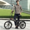 Kép 7/20 - Samebike 20LVXD30 elektromos kerékpár 48V 350W 10.4AH akkumulátor Max sebesség 35km/h - Fekete