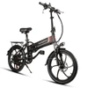 Kép 12/20 - Samebike 20LVXD30 elektromos kerékpár 48V 350W 10.4AH akkumulátor Max sebesség 35km/h - Fekete