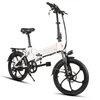 Kép 13/20 - Samebike 20LVXD30 elektromos kerékpár 48V 350W 10.4AH akkumulátor Max sebesség 35km/h - Fehér