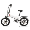 Kép 1/20 - Samebike 20LVXD30 elektromos kerékpár 48V 350W 10.4AH akkumulátor Max sebesség 35km/h - Fehér