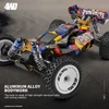 Kép 6/12 - WLtoys XKS 124007 1/12 2,4 GHz 75 km/h Terepjáró teherautók Kefe nélküli motor fém alváz 4WD