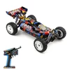 Kép 1/12 - WLtoys XKS 124007 1/12 2,4 GHz 75 km/h Terepjáró teherautók Kefe nélküli motor fém alváz 4WD