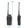 Kép 14/15 - TID-777 UHF 400-470MHz kétirányú rádió hordozható kézi walkie talkie, nagy teljesítményű, távolsági fejhallgató USB adatkábel 2db