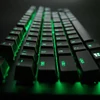 Kép 2/10 - Razer BlackWidow X Tenkeyless mechanikus vezetékes játékra szánt Esport billentyűzet 87 billentyűs billentyűzet zöld háttérvilágítás