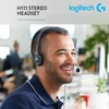 Kép 4/10 - Logitech H111 sztereó fejhallgató 3,5 mm-es vezetékes forgó mikrofonnal - Fekete