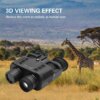 Kép 9/20 - NV8000 1080P 8X digitális zoom infravörös fejre szerelhető éjjellátó távcső barlangkutatáshoz, túrázáshoz, éjszakai horgászathoz, vadászathoz, vadon élő állatok megfigyeléséhez
