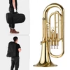 Kép 3/8 - Muslady Brass B Lapos Bariton Bb Fúvós Arany Lakk Felület