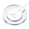 Kép 1/11 - Ultravékony QI vezeték nélküli gyorstöltés iPhone-hoz és minden szabványos QI okostelefonhoz - Fehér