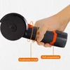 Kép 15/15 - 12V akkus kefés sarokcsiszoló készlet, köszörűtárcsa 76mm - Piros