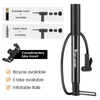 Kép 5/17 - WEST BIKING 90PSI Hordozható e-Bike, kosárlabda, gumiabroncs pumpa - Narancs