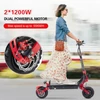 Kép 3/16 - OBARTER X3 összecsukható elektromos robogó 48V 2400W 21AH akkumulátor Max sebesség 70km/h