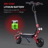 Kép 4/16 - OBARTER X3 összecsukható elektromos robogó 48V 2400W 21AH akkumulátor Max sebesség 70km/h