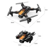 Kép 3/4 - S8 5G WIFI FPV távirányítós drón kettős kamera 4K optikai áramlási pozicionáló akadályelkerülő tárolótáskával - Fekete, 1 akkumulátorral