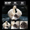 Kép 9/20 - 36 MP 4K digitális infravörös éjjellátó távcső 3,2 hüvelykes LCD képernyővel, 250-300 m látótávolság barlangászáshoz madármegfigyeléshez, éjszakai vadászathoz