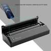 Kép 10/12 - USB+BT tetoválás stencil gép APP Nyomtatás egy kattintással kompatibilis számítógépekkel, mobiltelefonokkal és számítógépes táblagépekkel