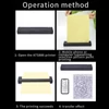 Kép 2/6 - USB Stencil Transfer gép tetoválás minta APP hőnyomtatás egy kattintással - Fehér