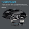Kép 6/10 - Logitech G502 HERO játékegér állítható súlyokkal 25K HERO érzékelő 25600 DPI 11 programozható gomb RGB háttérvilágítás, kettős módú görgő - vezeték nélküli