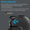 Kép 7/10 - Logitech G502 HERO játékegér állítható súlyokkal 25K HERO érzékelő 25600 DPI 11 programozható gomb RGB háttérvilágítás, kettős módú görgő - vezeték nélküli