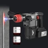Kép 5/10 - NANWEI 21V vezeték nélküli elektromos ipari lítium kalapács 4.0Ah - 2 akkumulátor