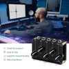 Kép 11/16 - 4 az 1-ben kimenet passzív keverőmodul mini sztereó 4 audio bemenet 1 kimenetig Ultra kompakt alacsony zaj - Típus 1